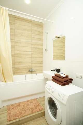 Апартаменты 23d floor sky apartment Харьков Апартаменты с 1 спальней-16